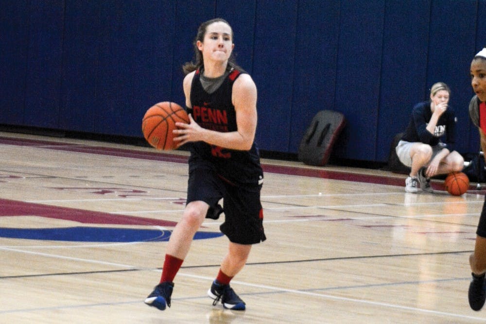 Due to NCAA transfer rules, guard Kasey Chambers had to sit out the entirety of the 2014-15 season. However, now a captain and starting point guard, she will be a key cog in the Quakers' backcourt this year.
