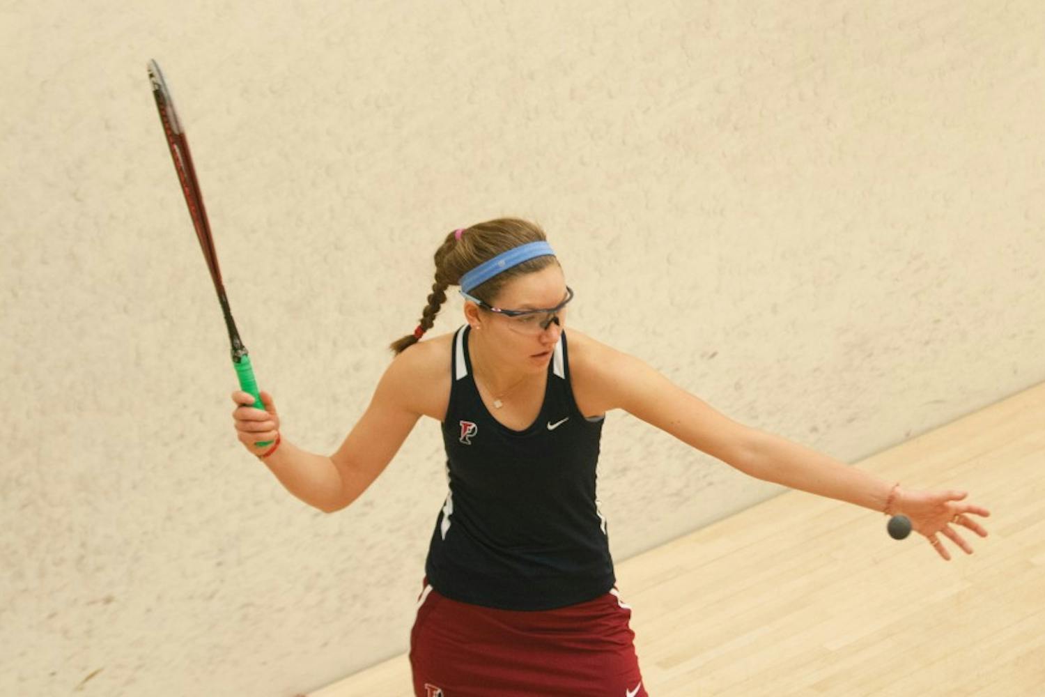 Senior captain Grace van Arkel and the rest of Penn women's squash have a tough weekend ahead, as they square off against No. 1 Harvard on Saturday and No. 9 Dartmouth on Sunday.