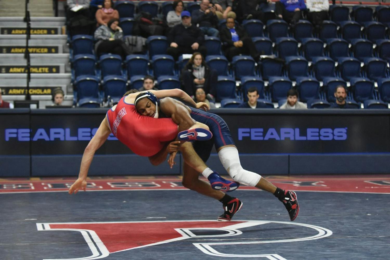 Junior May Bethea was one of three Penn wrestlers to finish 2-0 this weekend, but he was the only one to win a match against a top-20 national wrestler.