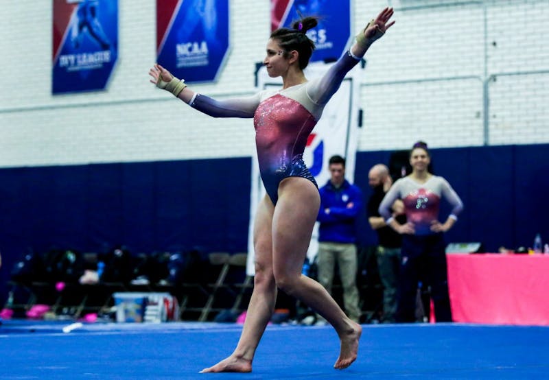 In school, sports, and everything in between, Penn gymnastics' Kyra ...