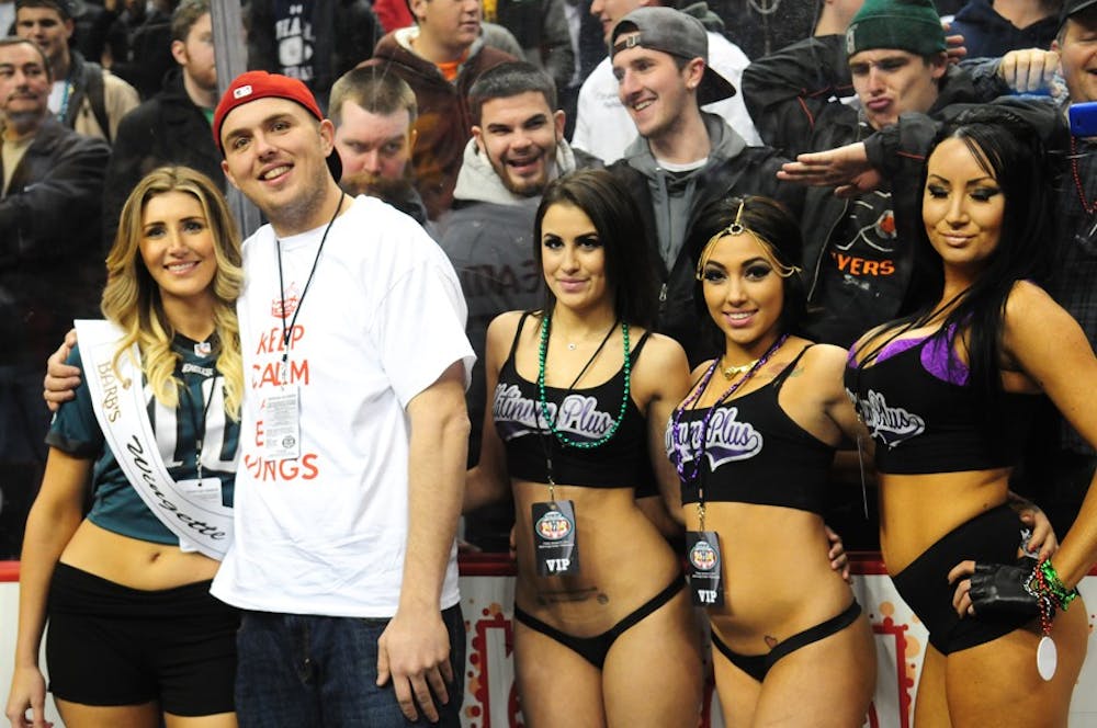 2014 Philadelphia Wing Bowl, lots of naked women.