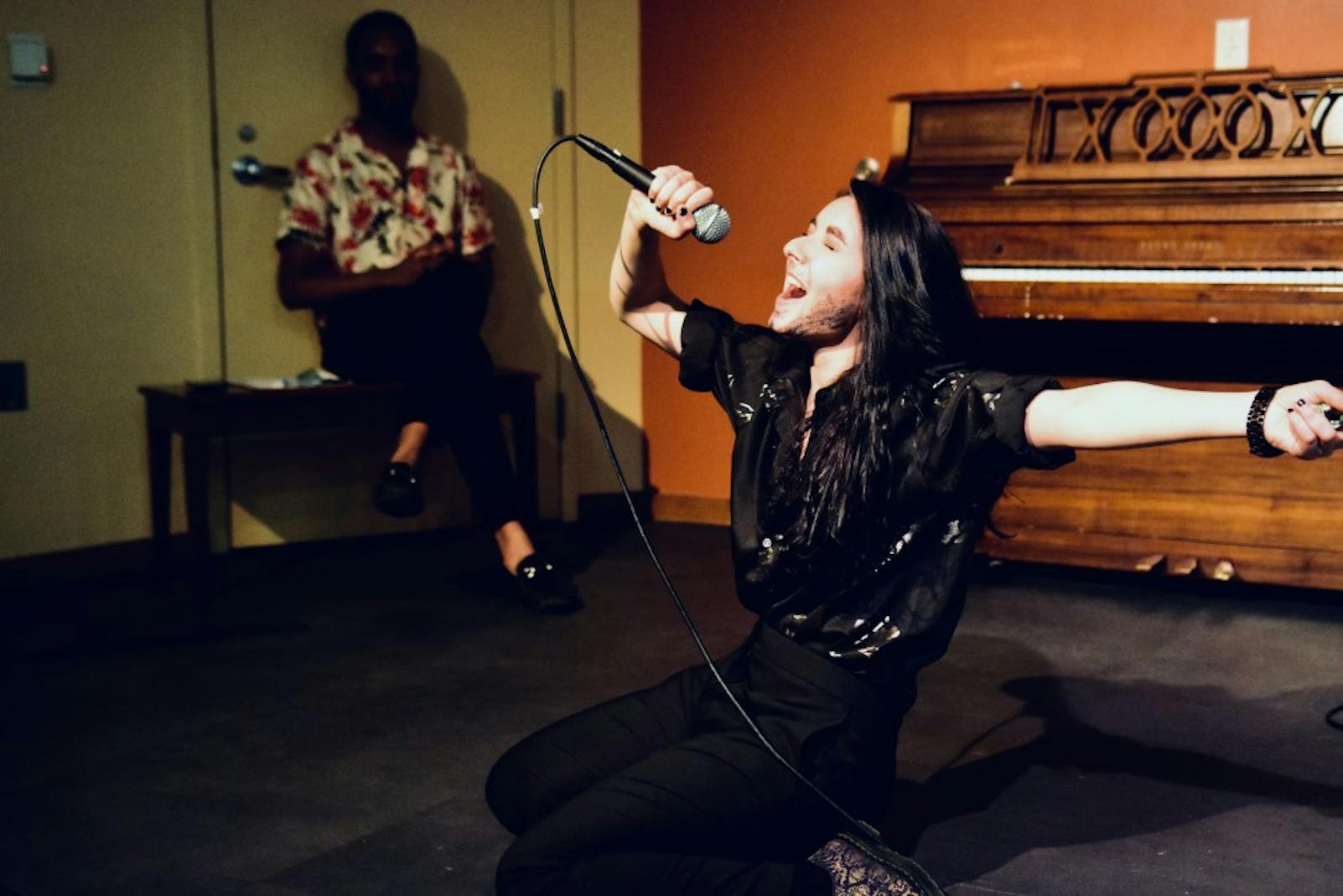 Charles Dickless student drag king