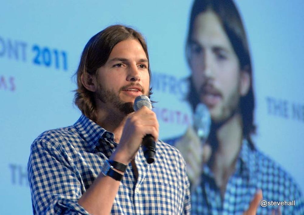 	Ashton Kutcher will speak about social impact at Penn on Monday.