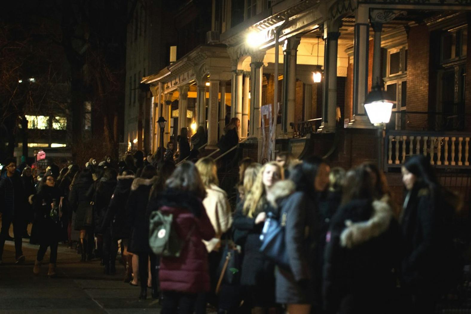 Panhellenic sorority rush