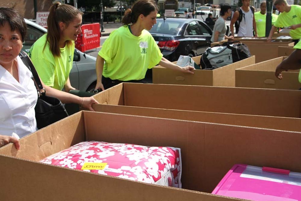 	Scenes from around campus as the Class of 2017 settles in.