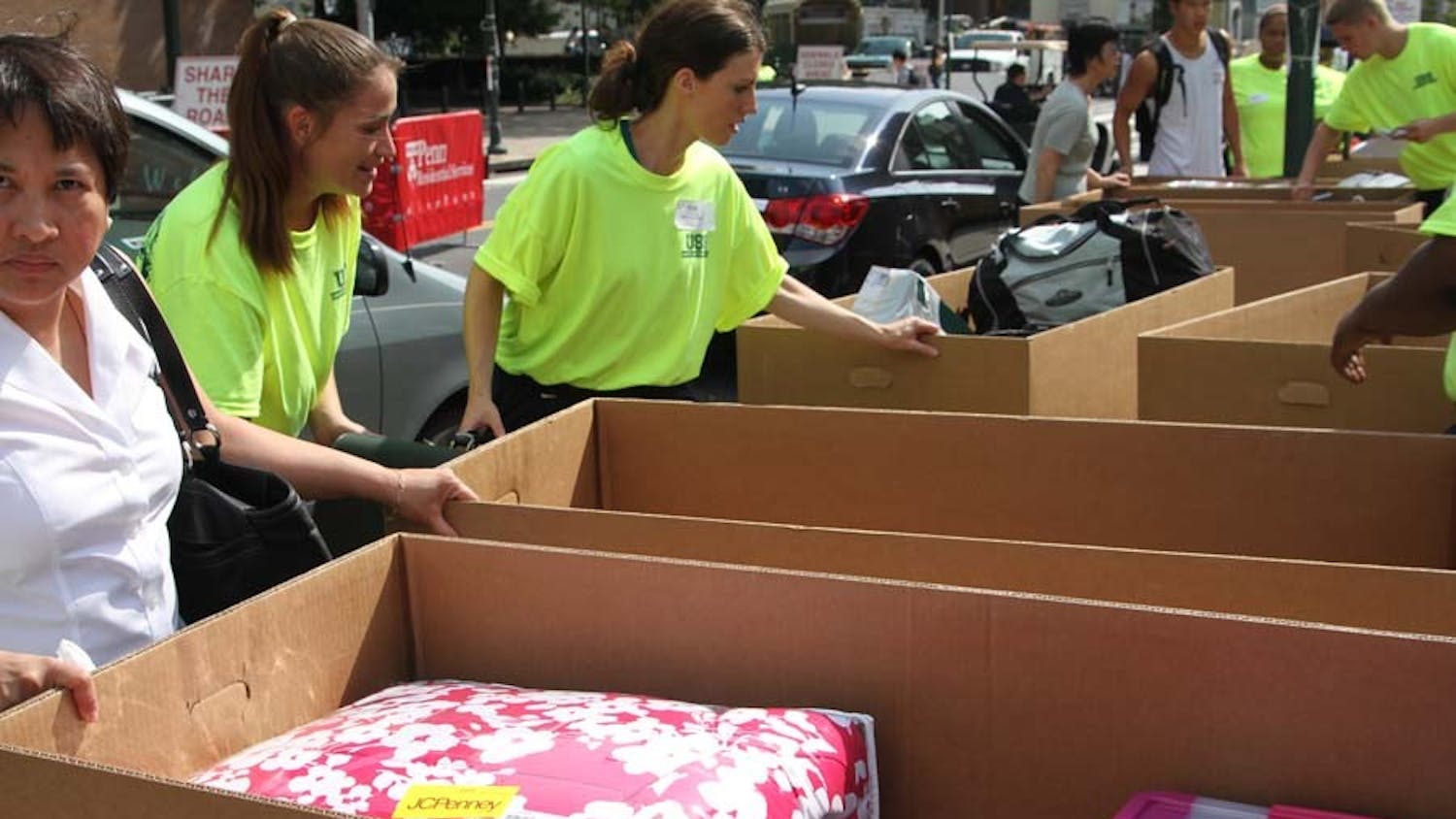 Scenes from around campus as the Class of 2017 settles in.