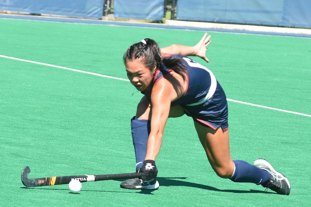 Guarding the goal with Gracyn Banks