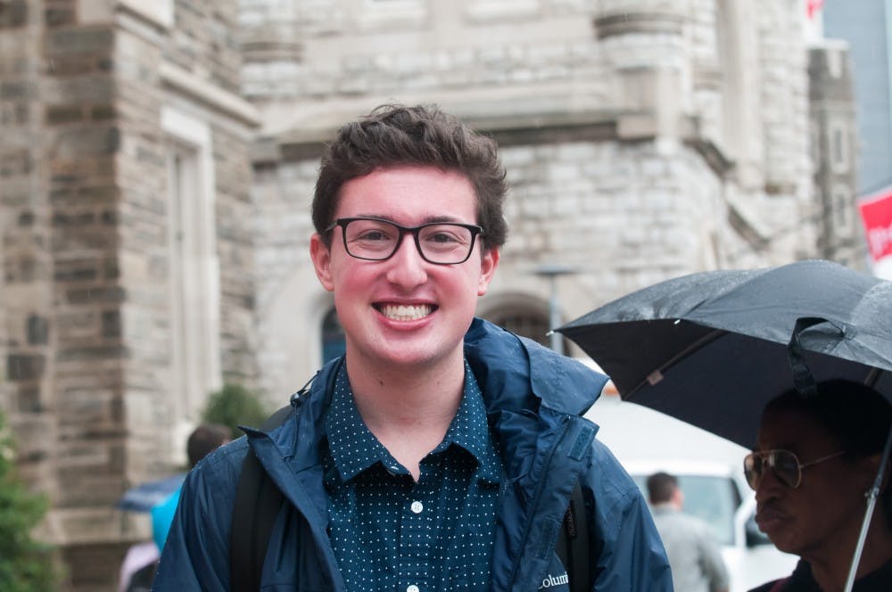 Zach Greenstein&nbsp;(Chappaqua, New York)“I think her stances on pretty much everything are amazing, on equality, on equal pay, on college tuition should be more affordable, on gun control and just everything. I think we really need a woman in the White House.”