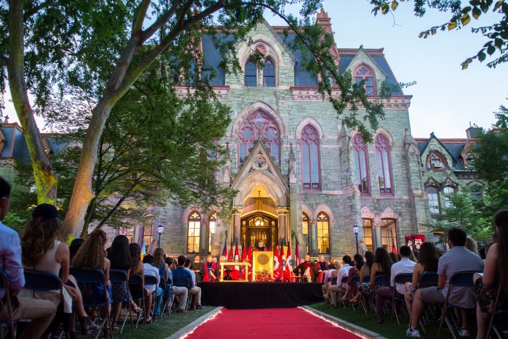 Convocation for the Class of 2020 was held on Aug. 29, welcoming the new class of freshmen to Penn.