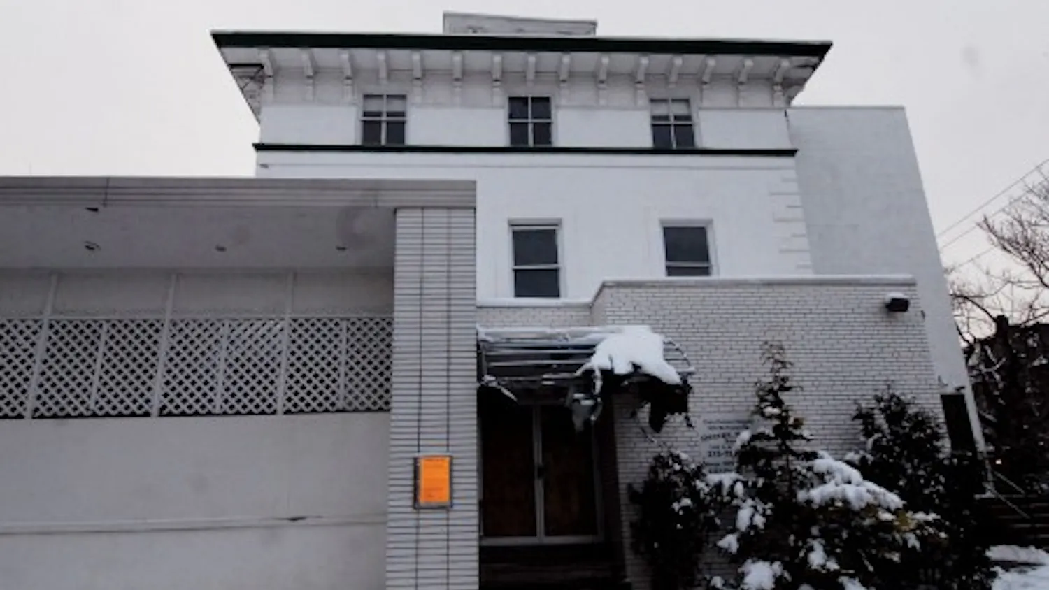 The historic mansion at 40th and Pine streets was demolished on Aug. 22. | DP File Photo