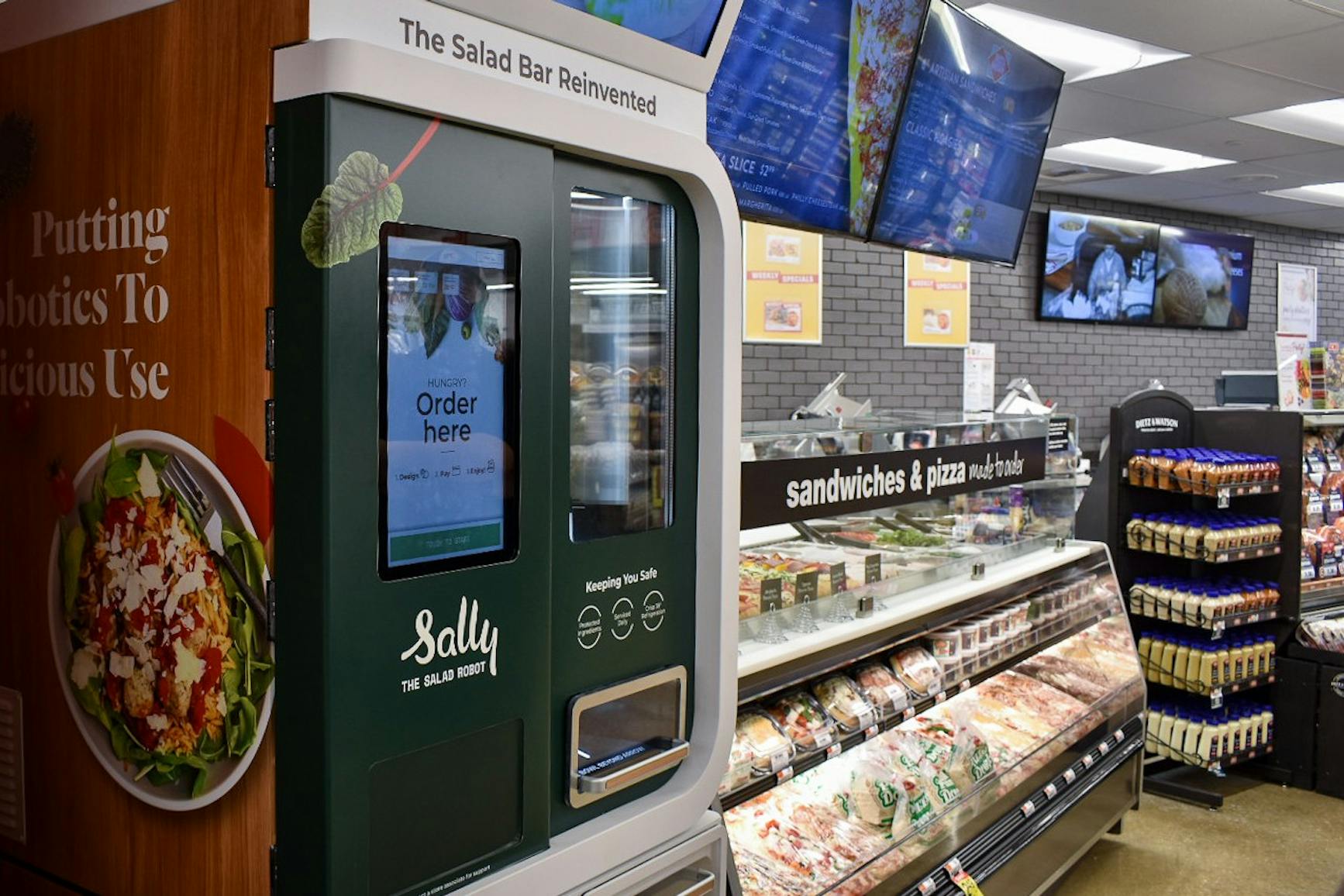 Acme Market Grocery Store Sally Salad Robot.JPG