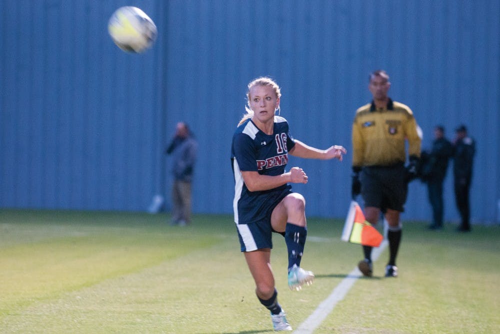 Last weekend, Caroline Dwyer scored the first goal of her collegiate career.