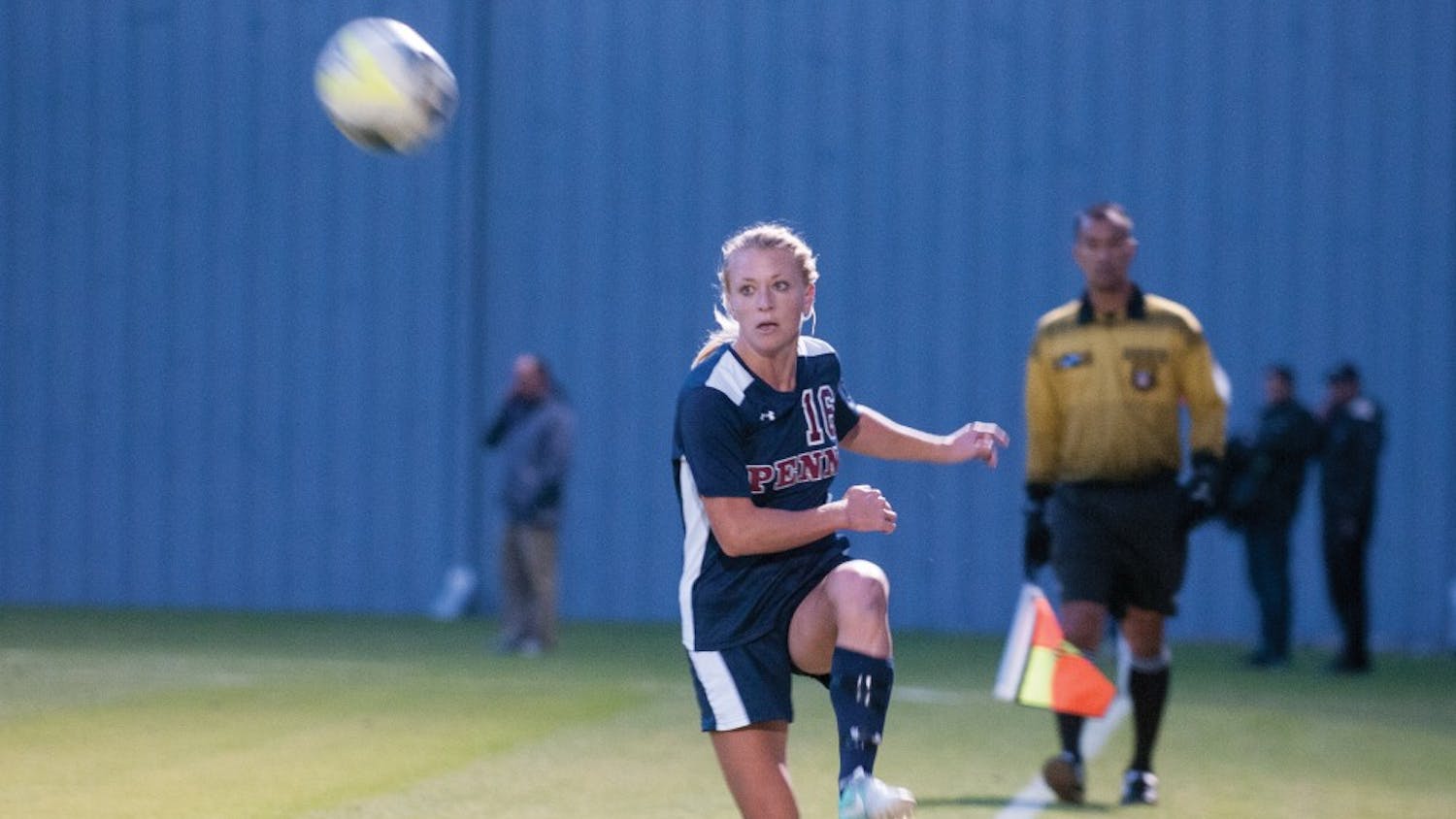 Last weekend, Caroline Dwyer scored the first goal of her collegiate career.