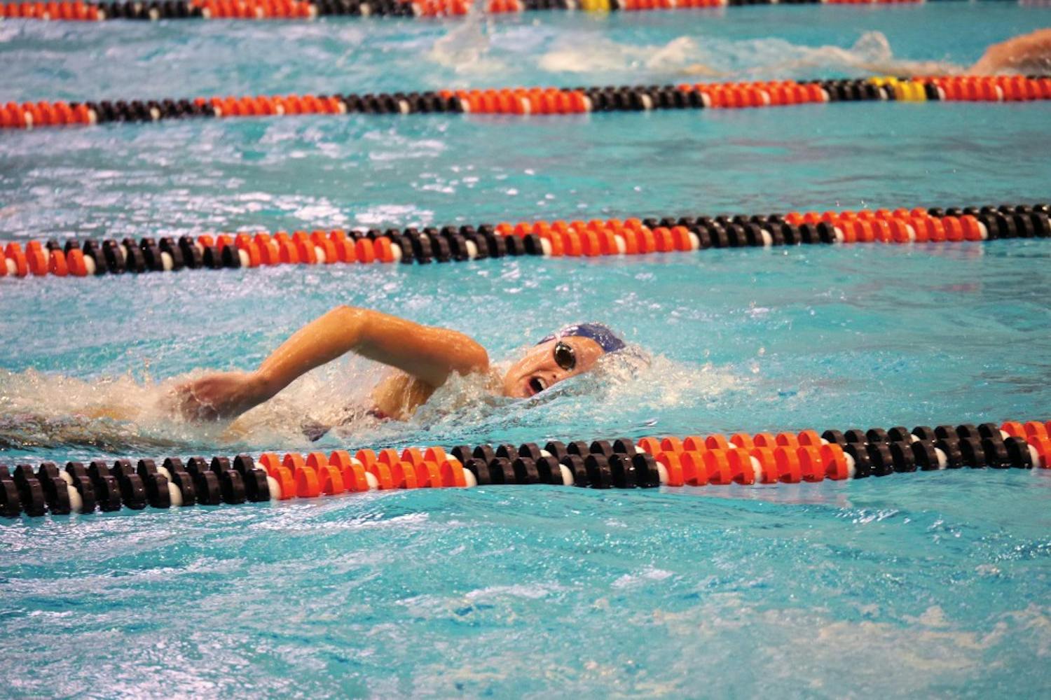 Swimming vs. Cornell & Princeton