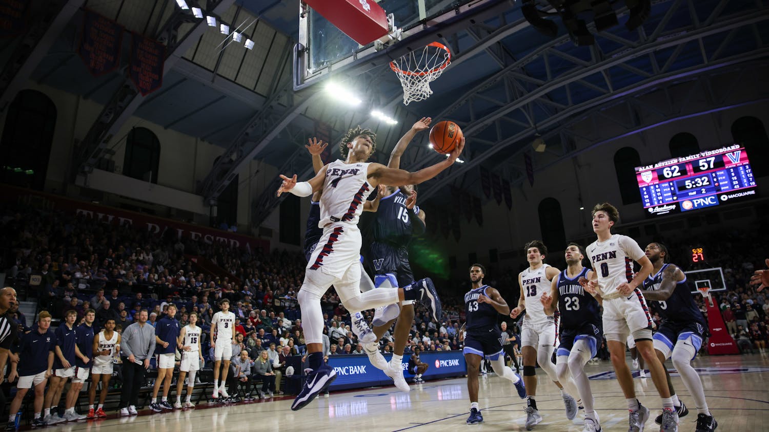 11-13-23 Men's Basketball vs Villanova Tyler Perkins (Abhiram Juvvadi).jpg