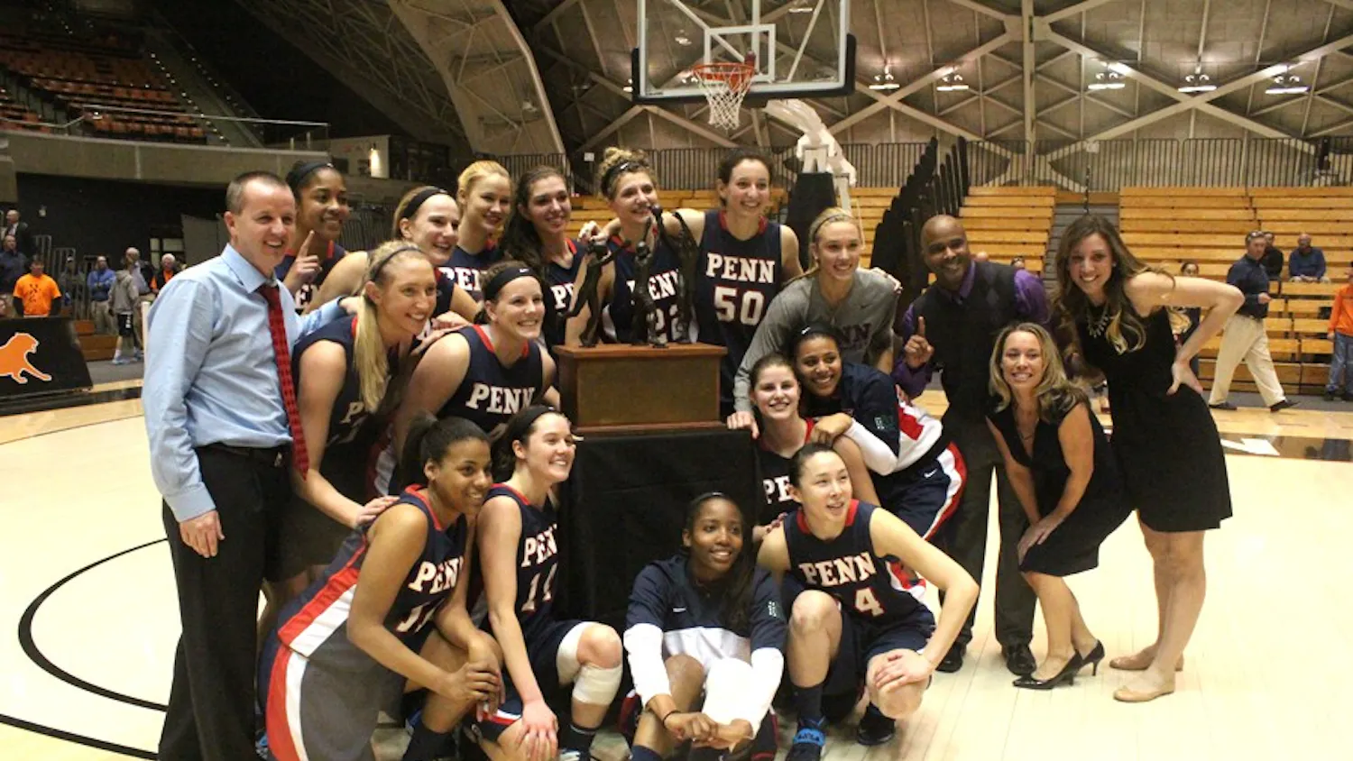 On March 11, Penn women's basketball upset four-time defending champion Princeton to win the Ivy title. The team finished the regular season 22-6 and 12-2 in Ivy play, clinching an NCAA bid. It was the Quakers third Ivy championship and their first in 10 year.