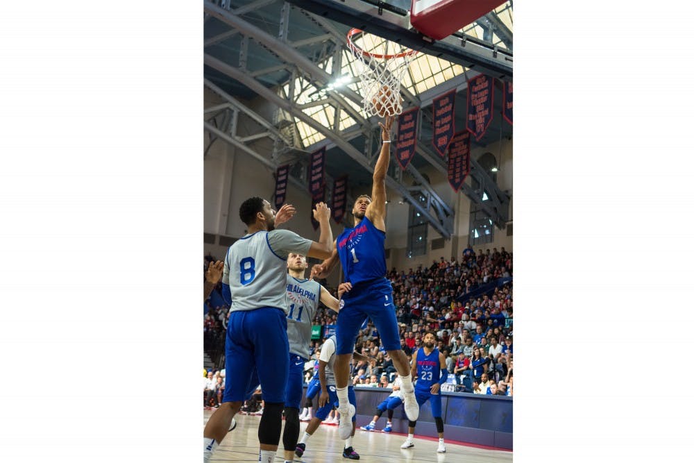 Sixers scrimmage online