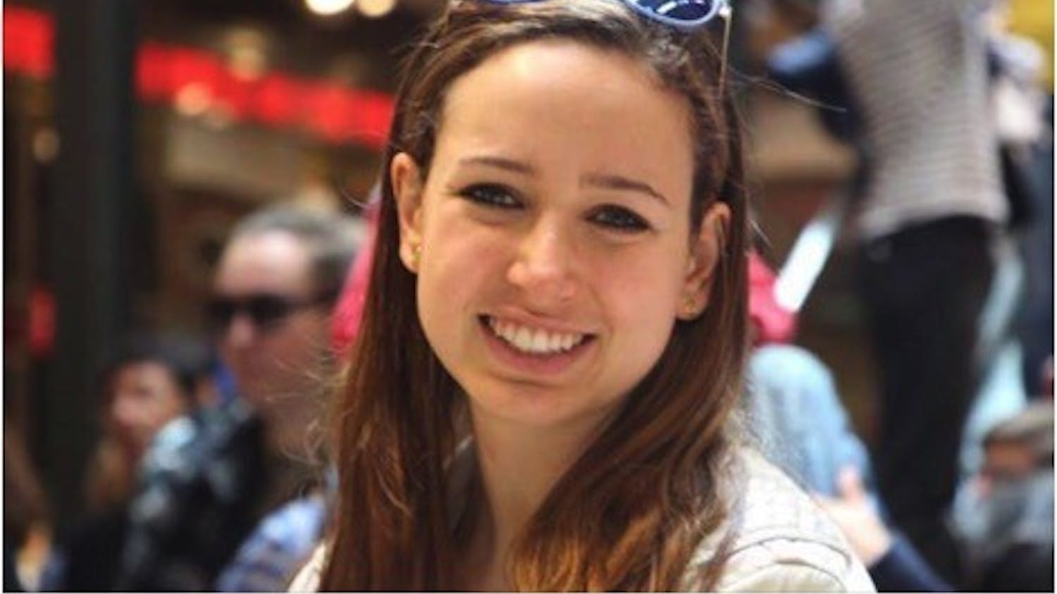 College junior Katie Hartman, currently studying in Israel, is Hillel's first president to be elected from abroad. 