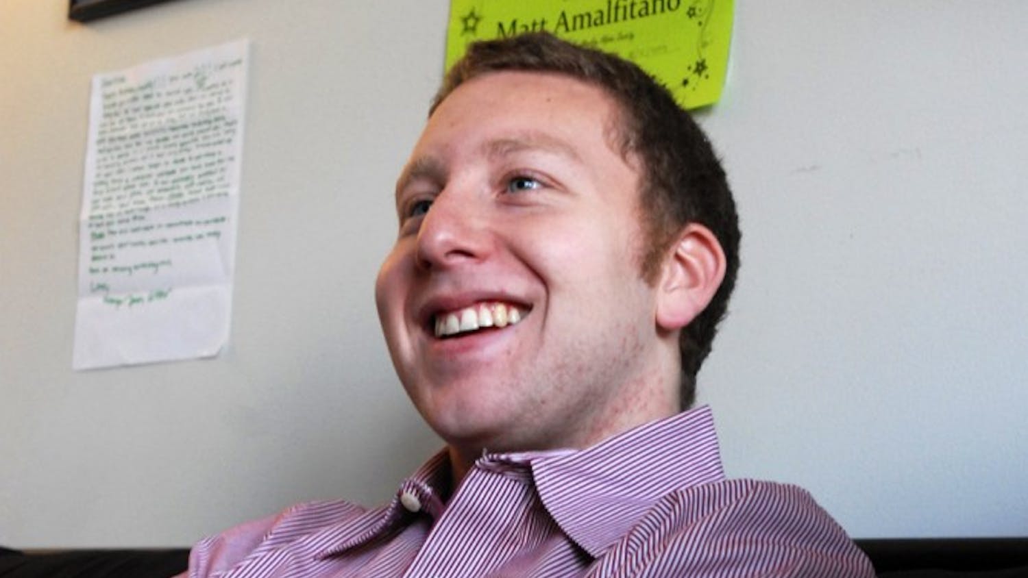 Q&A; with UA pres. Matt Amalfitano