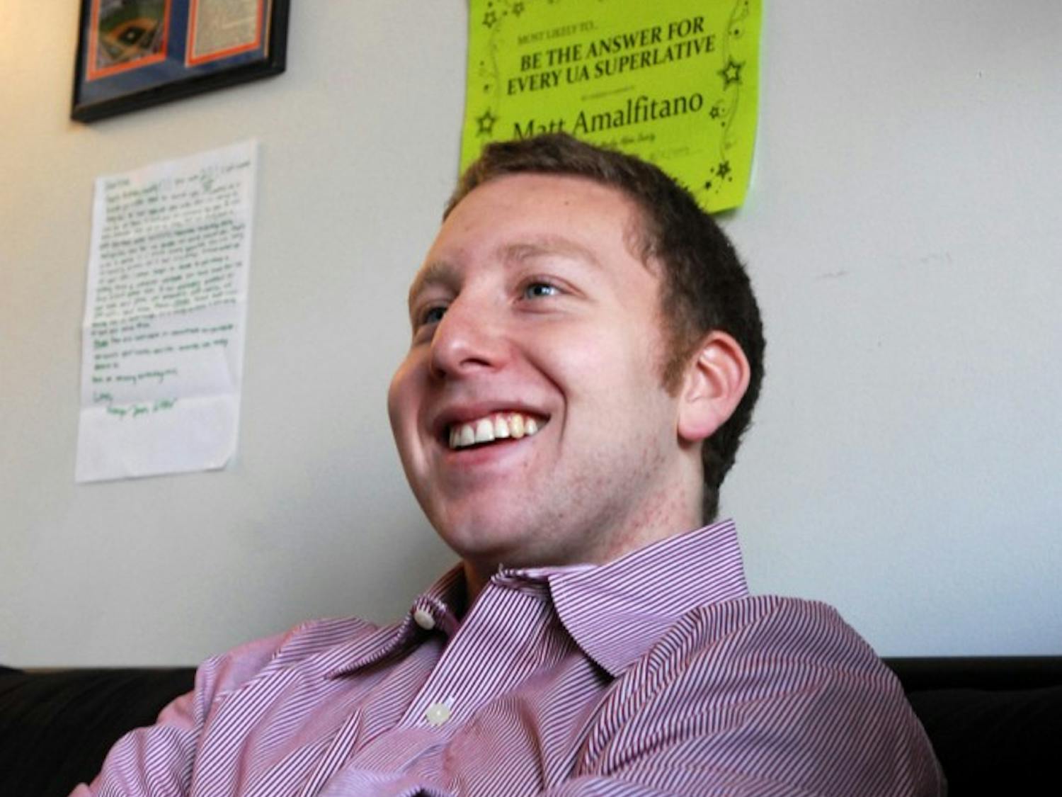 Q&A; with UA pres. Matt Amalfitano