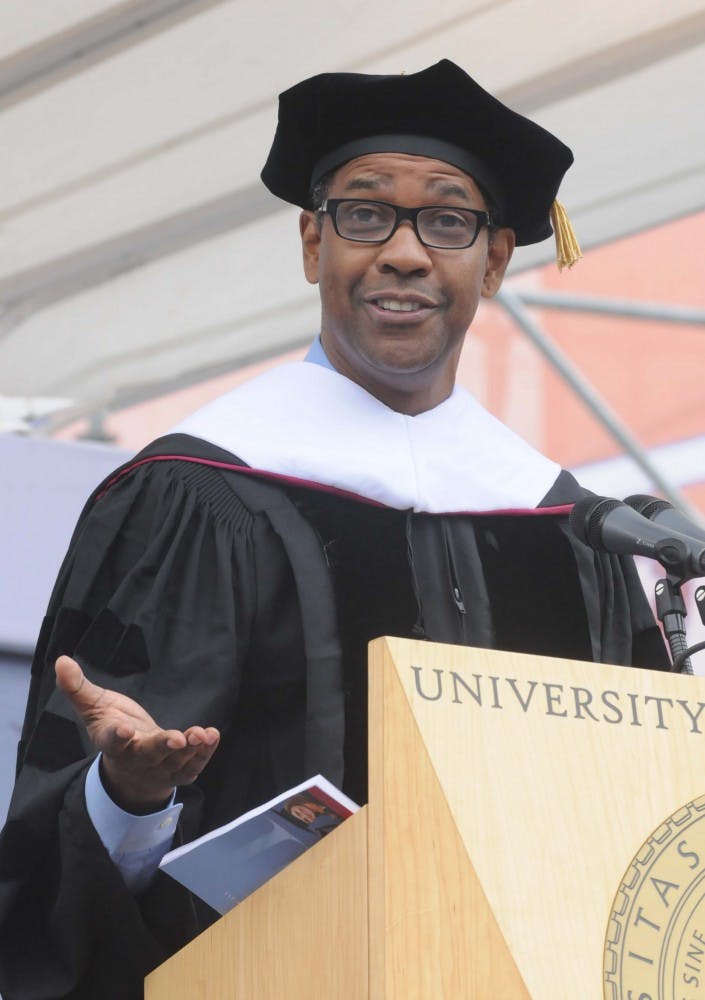 Penn's 255th Commencement, Speaker Denzel Washington