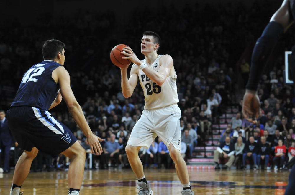 Freshman forward AJ Brodeur has made an immediate splash for Penn basketball, leading the team in scoring, rebounding, steals and blocks.