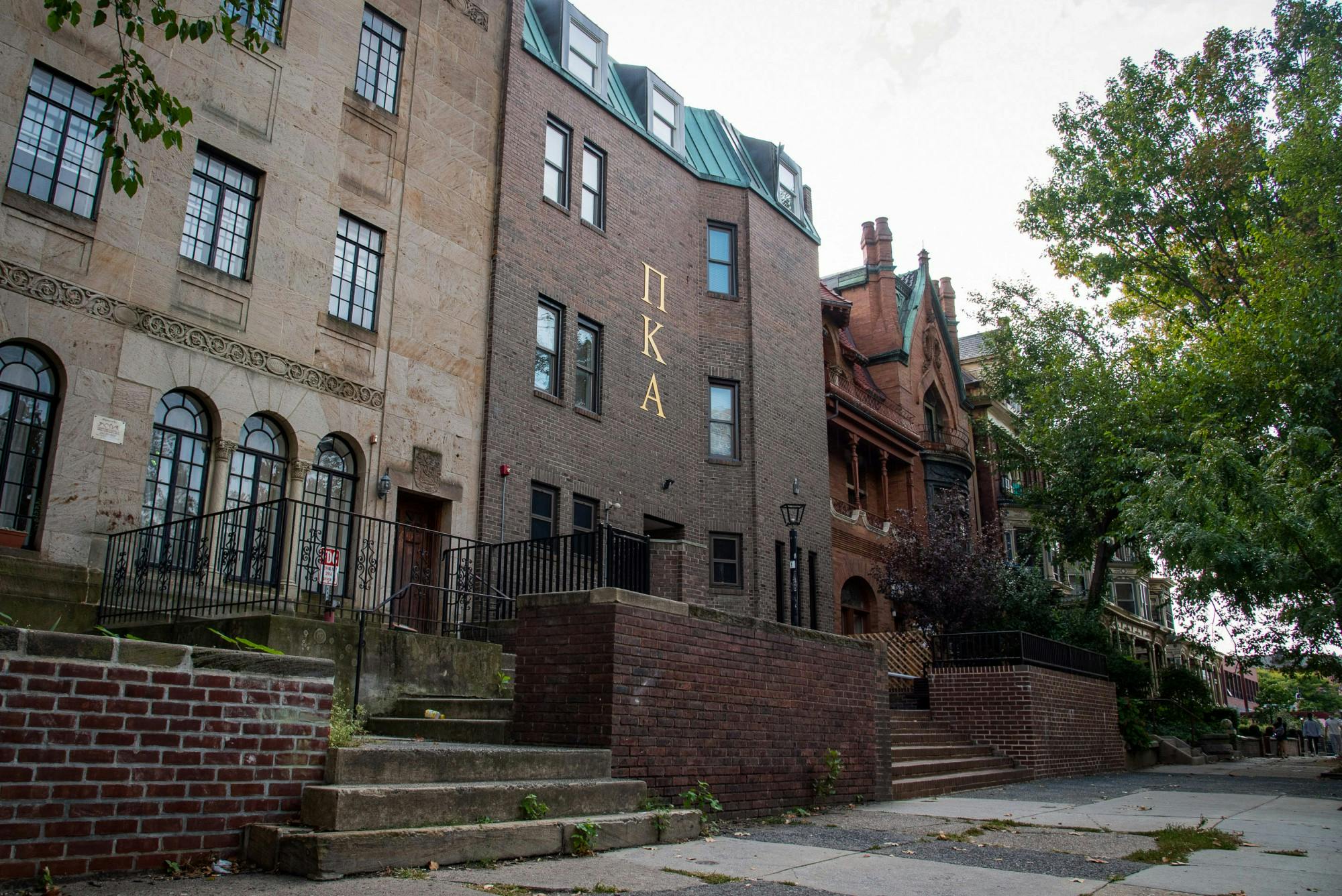 Fraternity Frat Houses Row Pi Kappa Alpha Pike Greek Life Housing.JPG