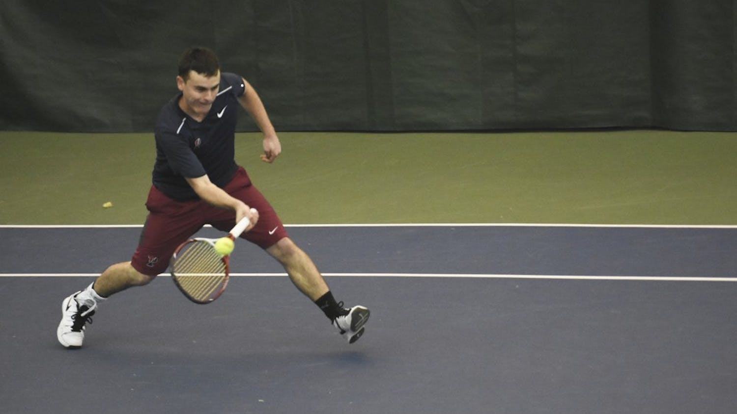 Junior Josh Pompan continued his strong season with two more wins this weekend for Penn men's tennis. 