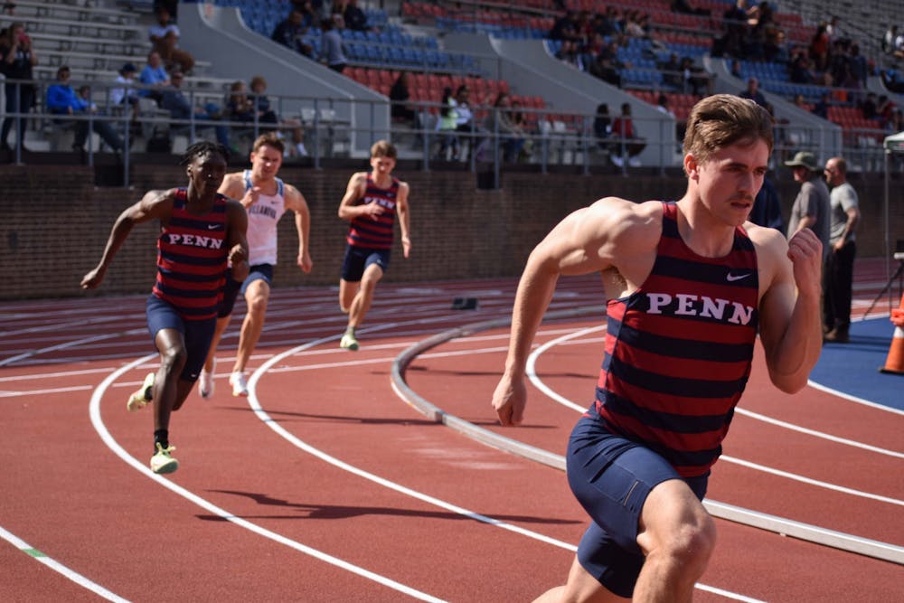 Penn track and field opens outdoor season with 12 wins The Daily