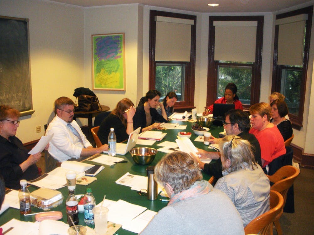 Philadelphia teachers at a professional development seminar taught by Penn professors and organized by the Teachers Institute of Philadelphia. Photo courtesy of Teachers Institute of Philadelphia.