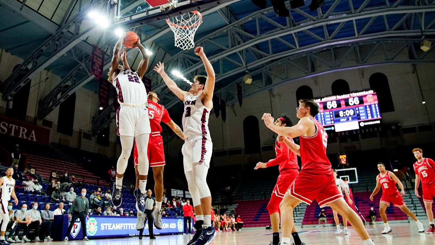 1-07-22 Penn MBB vs. Cornell Second Half (Sukhmani Kaur) 141-1.jpg