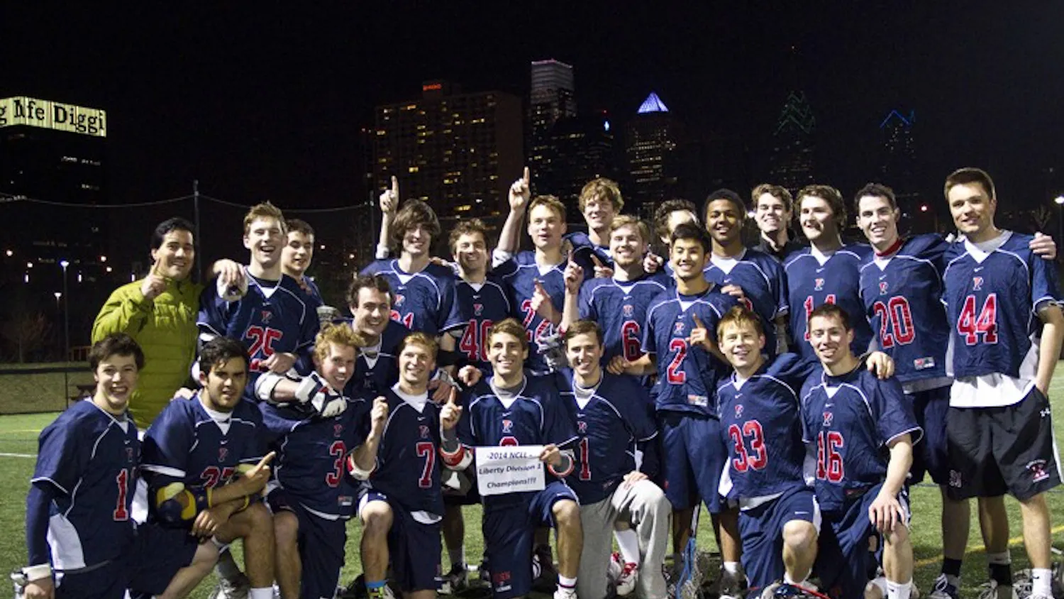 Penn club men's lacrosse has been the beneficiary of some home-field advantage, playing nice games on campus this season between Penn Park and Franklin Field.