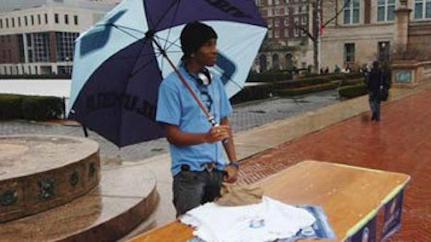 At Columbia, attention on Obama