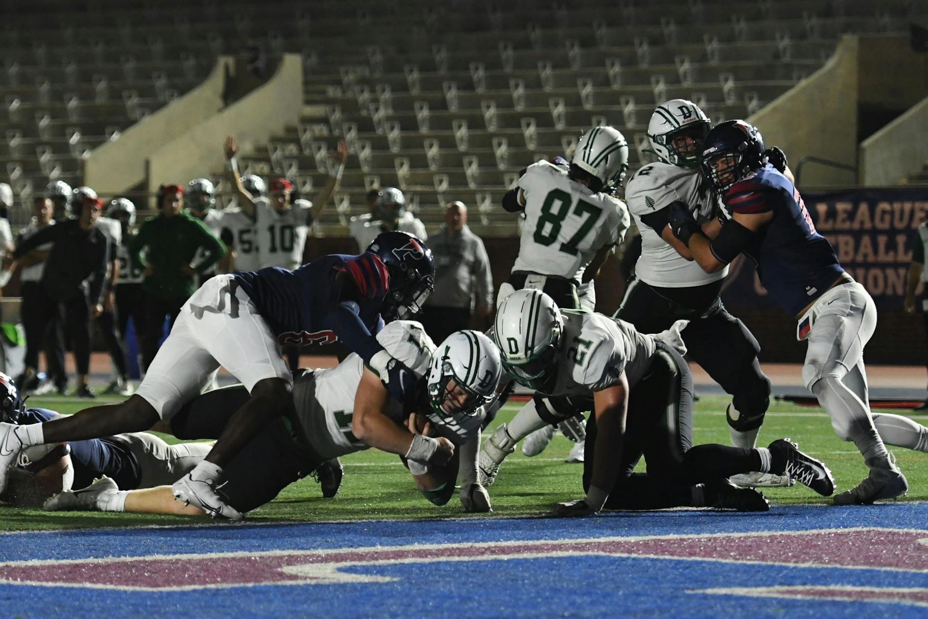 10-1-2021 Football v Dartmouth Dartmouth Touchdown (Anna Vazhaeparambil).jpg