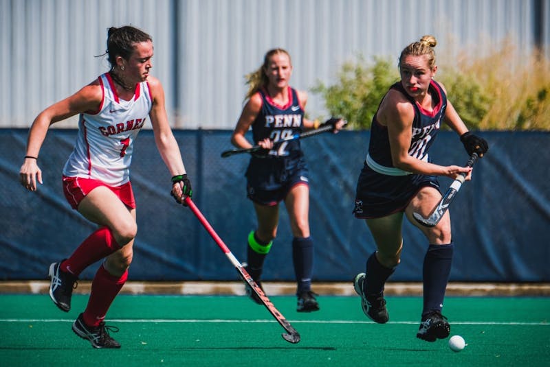 Penn field hockey records first two wins of season against Cornell and ...