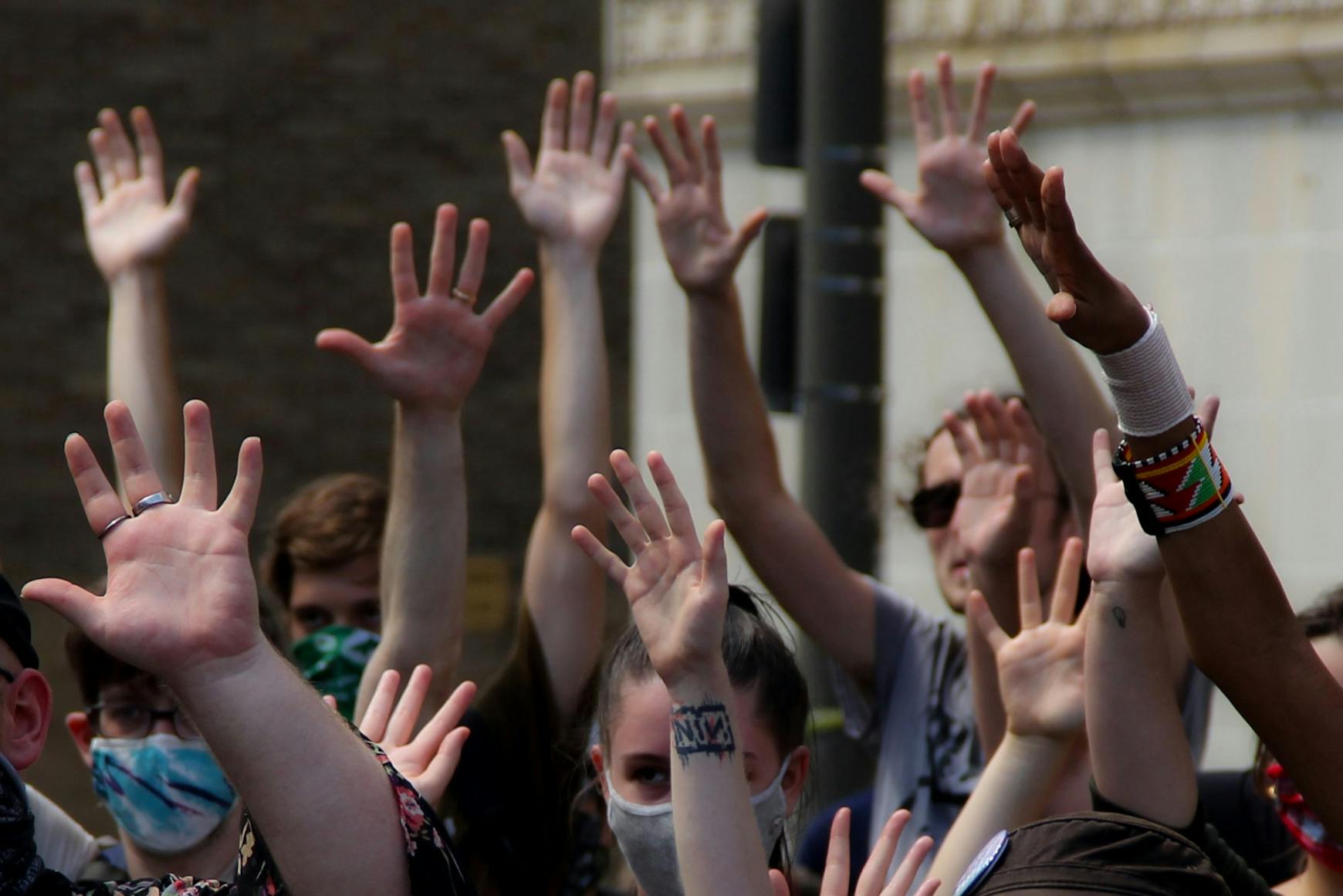 8-09-20 March on University City - Hands up Symbolism Police Free FINAL.jpg