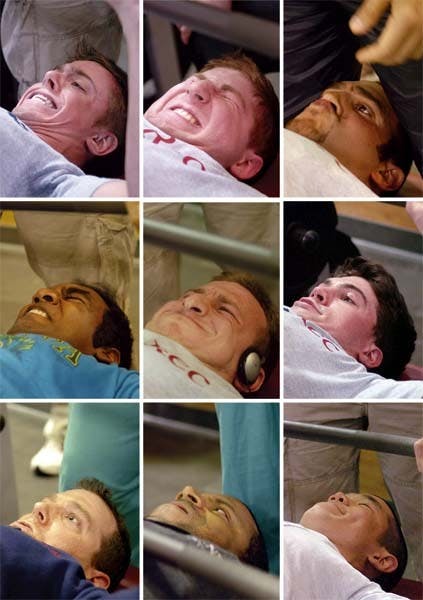 For competitors, a heavy task