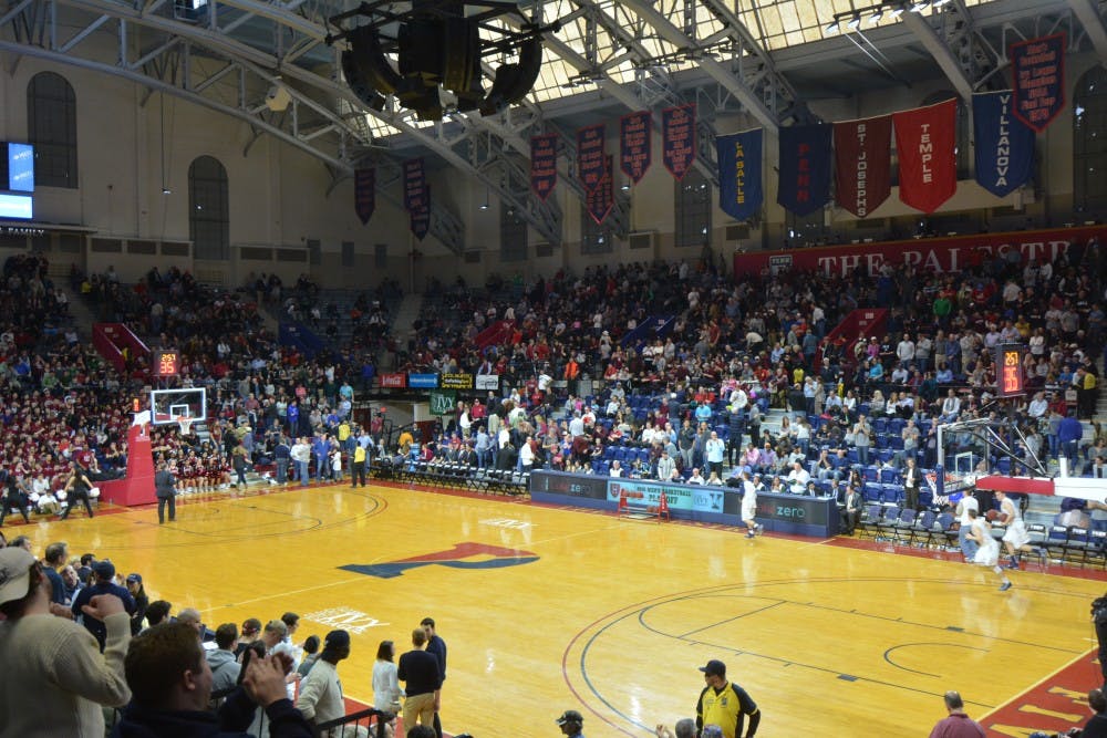The historic Palestra was the host for the 2015 Ivy League Men's Basketball Playoff with Harvard claiming the NCAA Tournament bid.