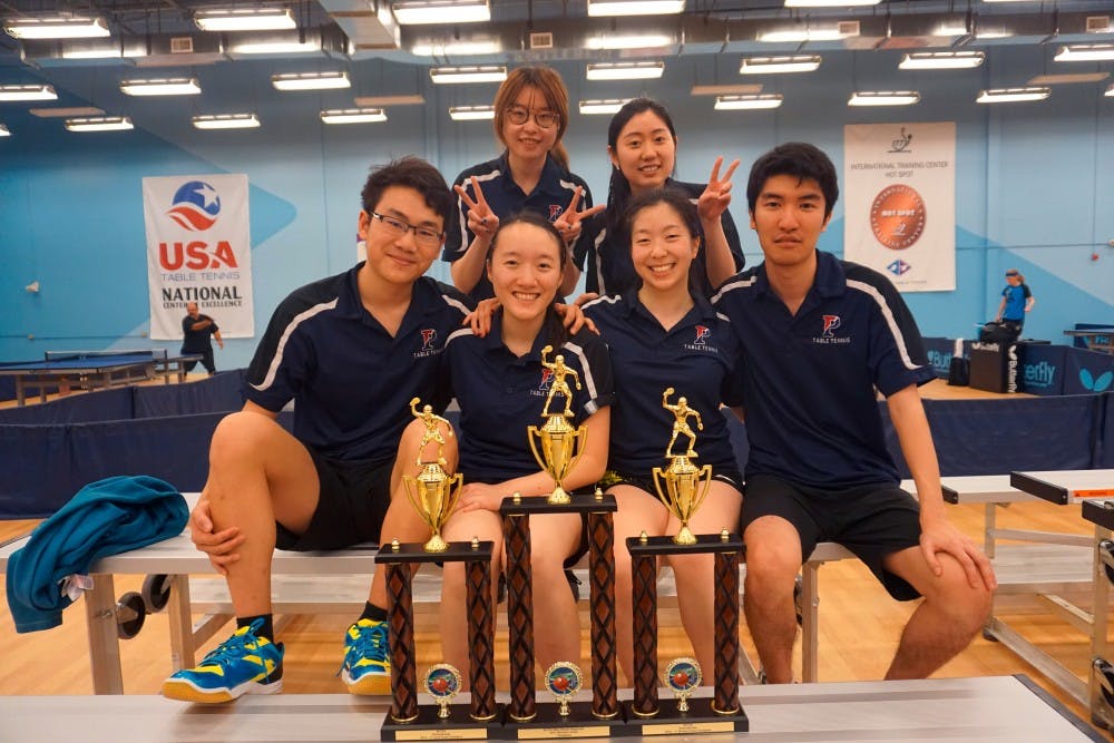 Courtesy of Lucy MaThis weekend, Penn Club Ping Pong will send its largest delegation in six years to compete at the TMS College Table Tennis Championship.