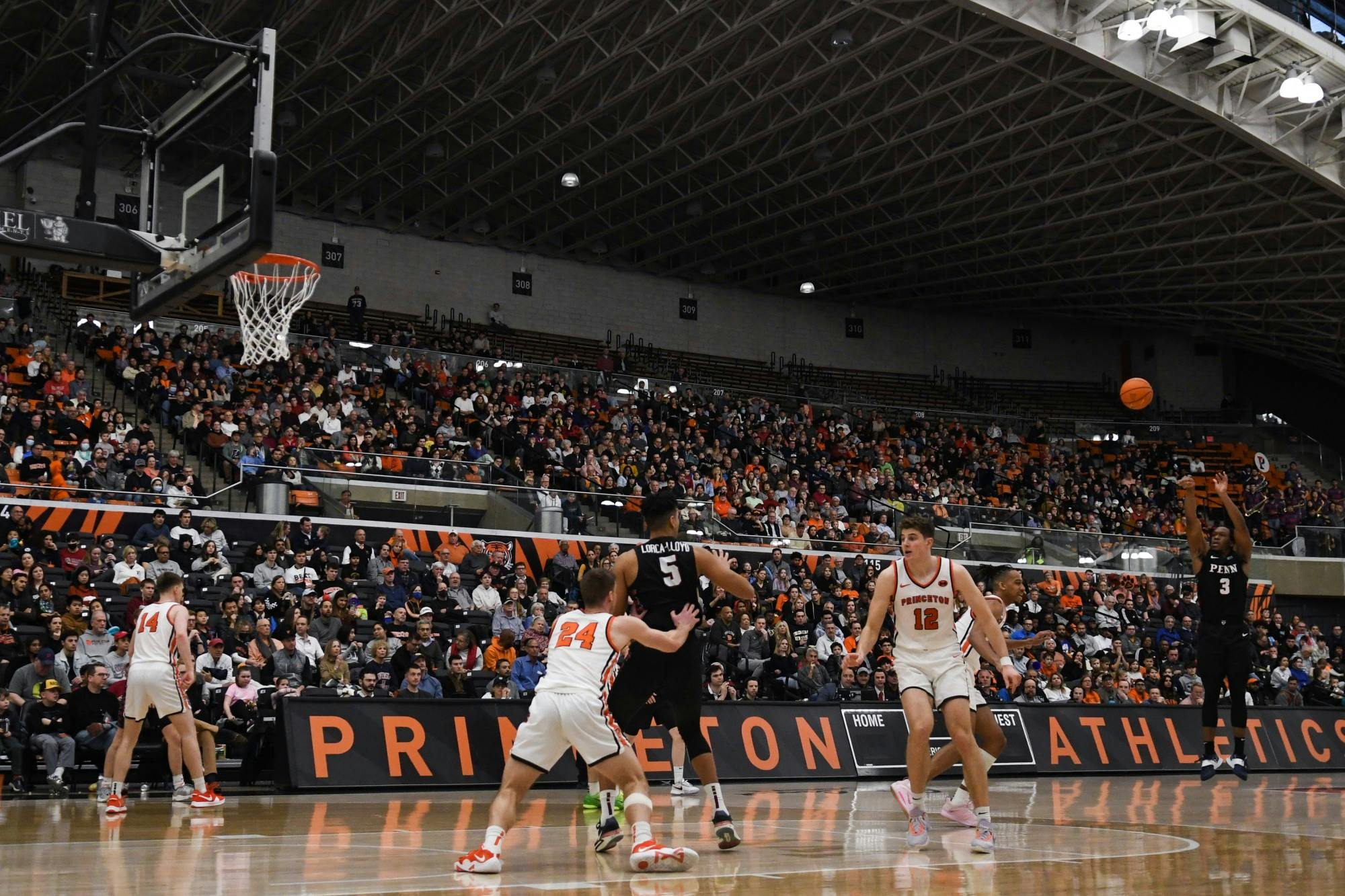 03-04-23 Men's Basketball vs Princeton Jordan Dingle (Nathaniel Sirlin)-01.jpg