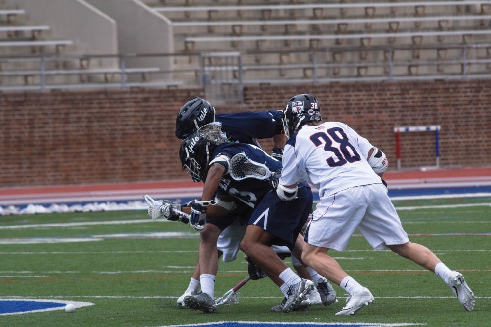 Senior captain and defensive midfielder Austin Krienz has had a huge impact for the Quakers this season, but one that does not show up in traditional stats like goals and assists.