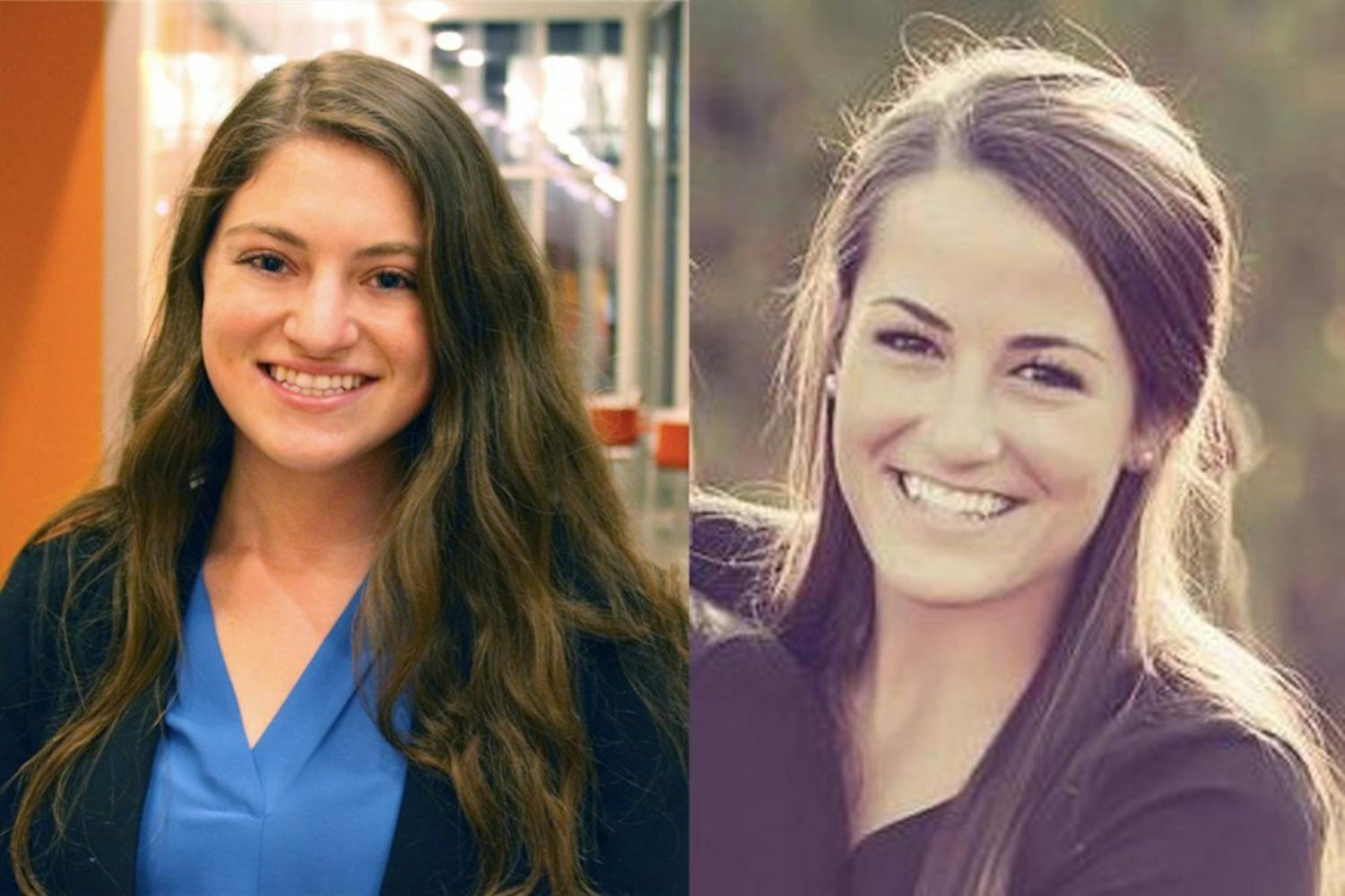 Photos from Shayna Fertig (left) and Lauren D'Amore (right)