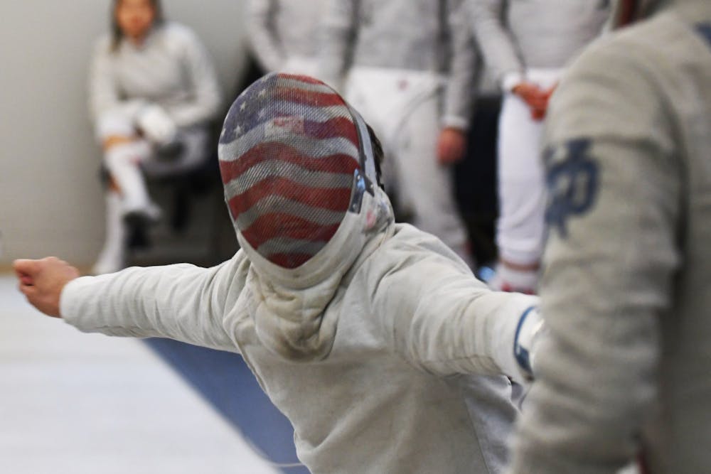 1-22-23-fencing-vs-notre-dame-simon-kushkov-samantha-turner