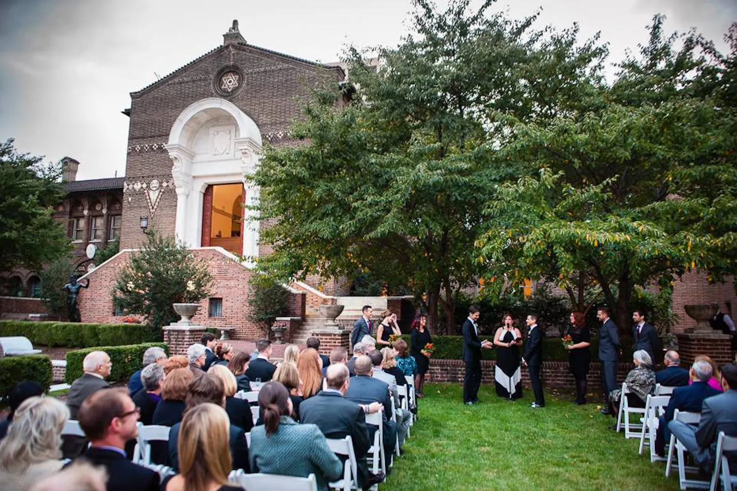 Keith Fleming and Albert Stumm got married last October at the Penn Museum, one of three same-sex weddings that the museum hosted in the past year