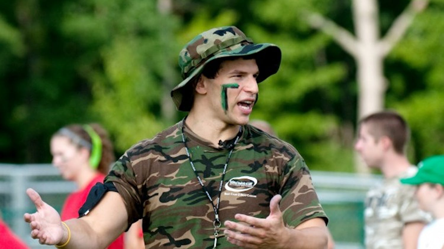 Medical student David Fajgenbaum participates in a recent Boot Camp 2 Beat Cancer event. He first organized this type of fundraiser soon after his mother died.