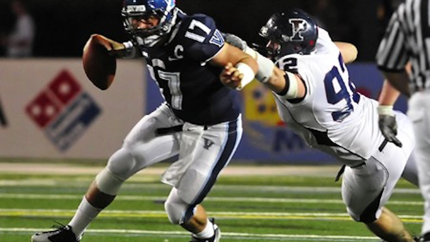 Football v. Villanova 2010