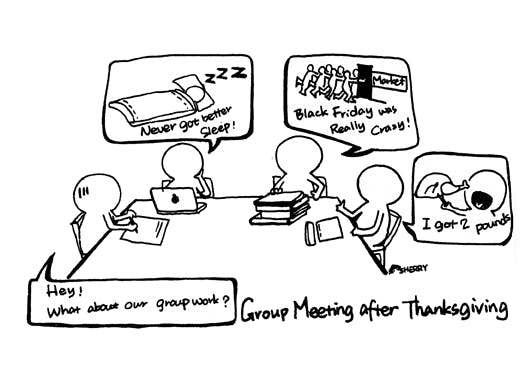 Xi Li | Group meeting after Thanksgiving