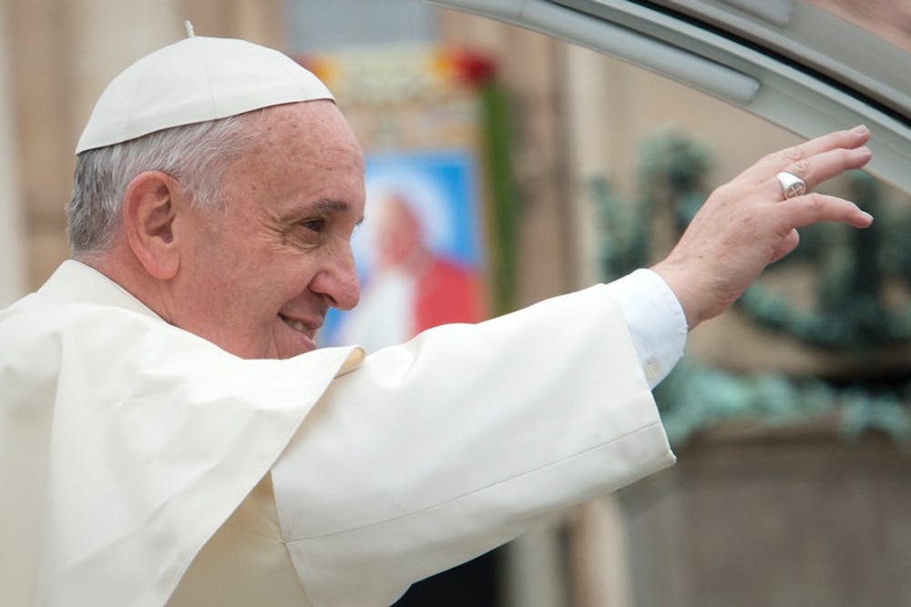 Pope Francis' visit to Philadelphia has students across University City anticipating his arrival. He is scheduled to arrive September 26th. | Courtesy of Creative Commons