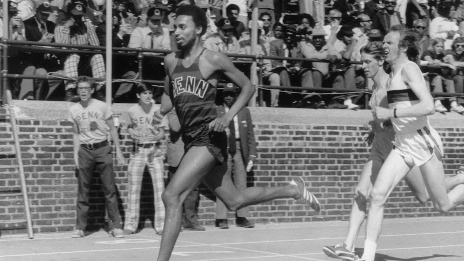 Before becoming Penn's Athletic Compliance officer, Elton Cochran-Fikes set numerous records for Penn track from 1970-74.