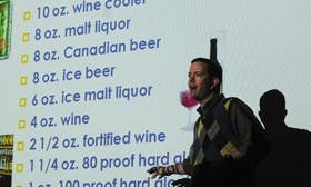Researcher discusses psychological side of alcohol use